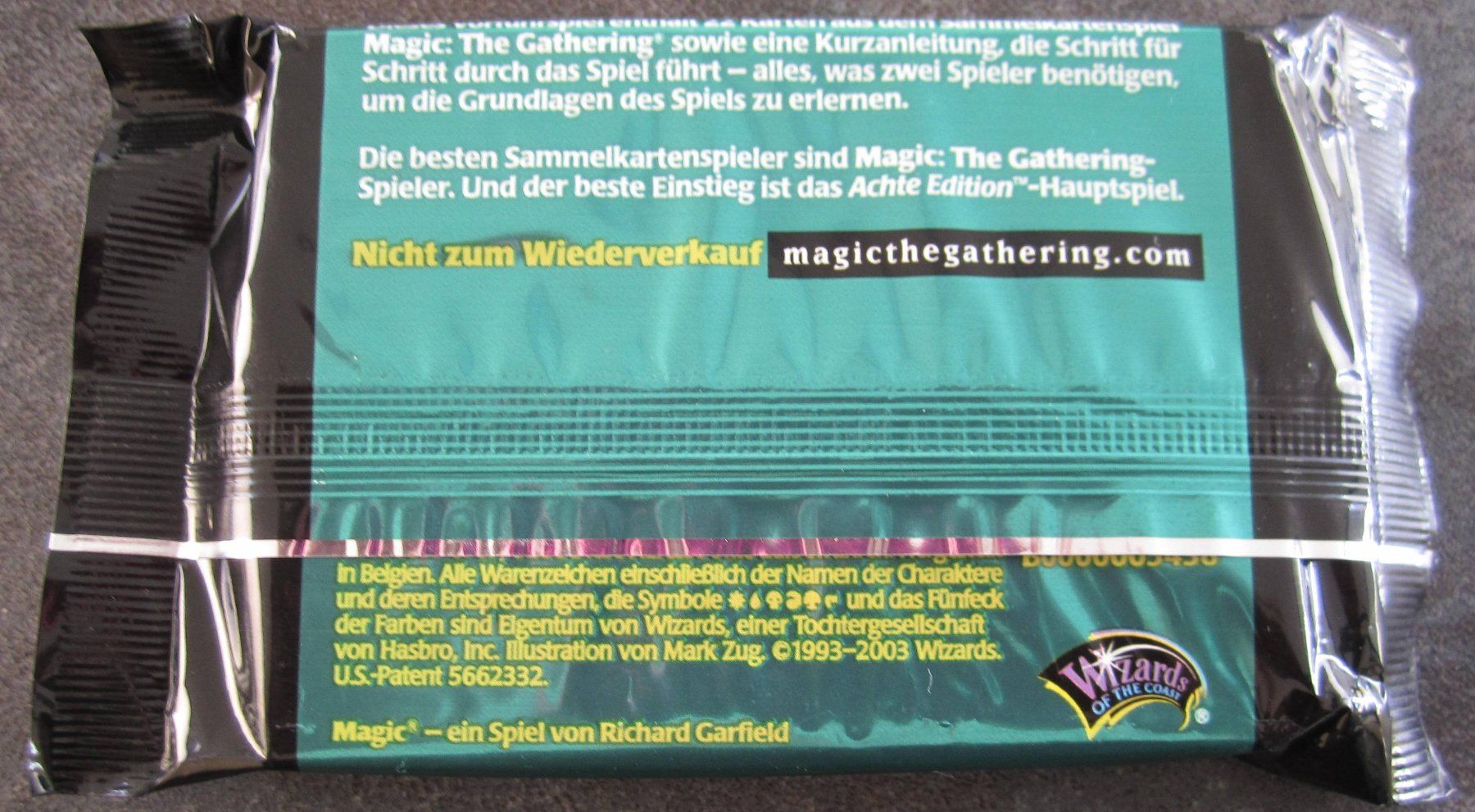 Magic The Gathering Carte collezionabili: Magic the Gathering Vorführspiel – Nuovo e nell'imballaggio originale da Wohlen AG venduto da salamanderspielwaren 1