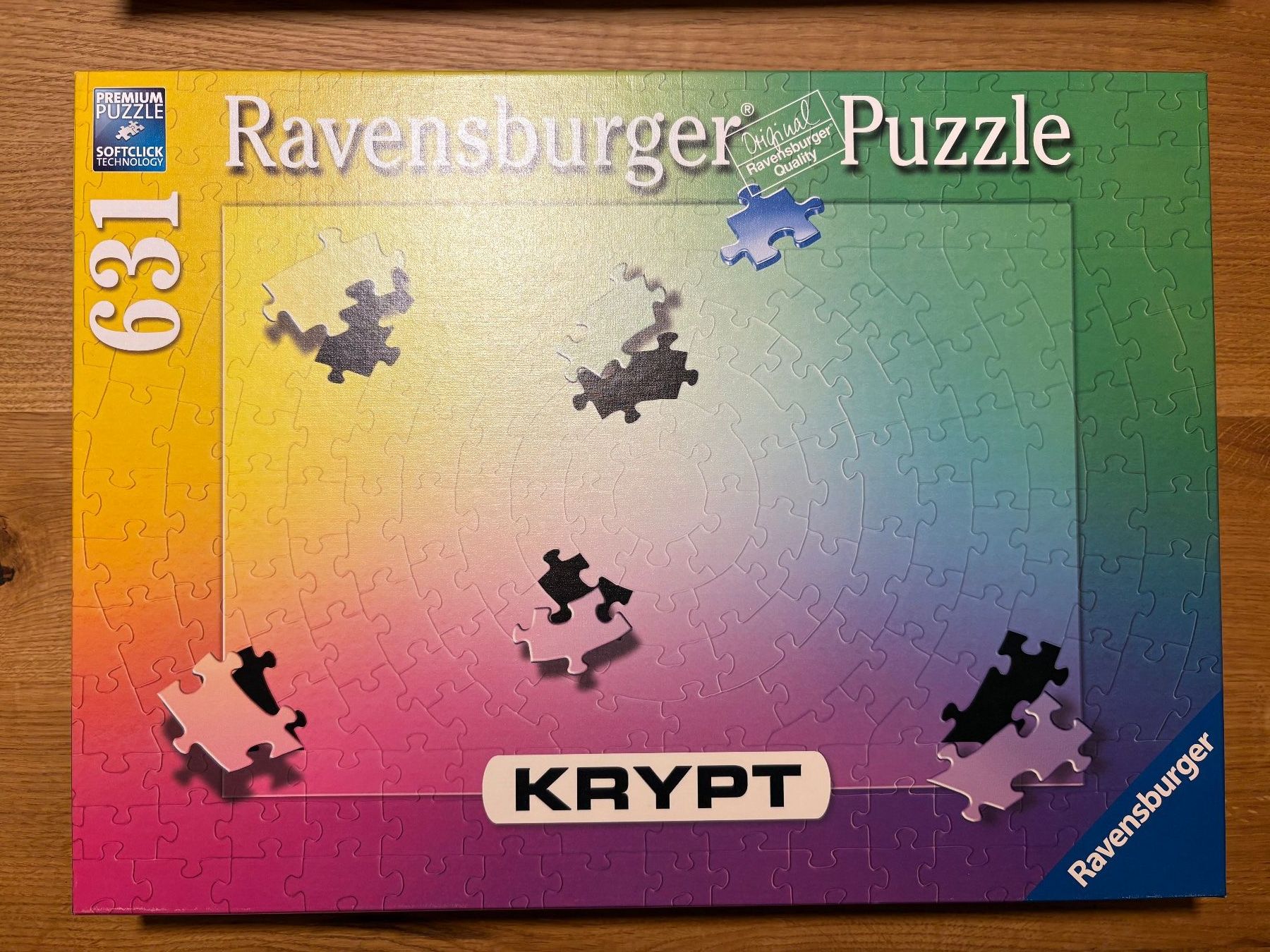 Ravensburger Puzzle: 3x Krypt/Challenge Ravensburger Puzzle 631/654/1000 Teile – Usato da Zürich venduto da nandau 2