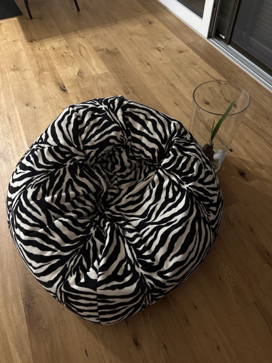 Cuscini: Sitzsack Zebra-Muster neu guter Zustand – Usato da Schötz venduto da baba_b 2