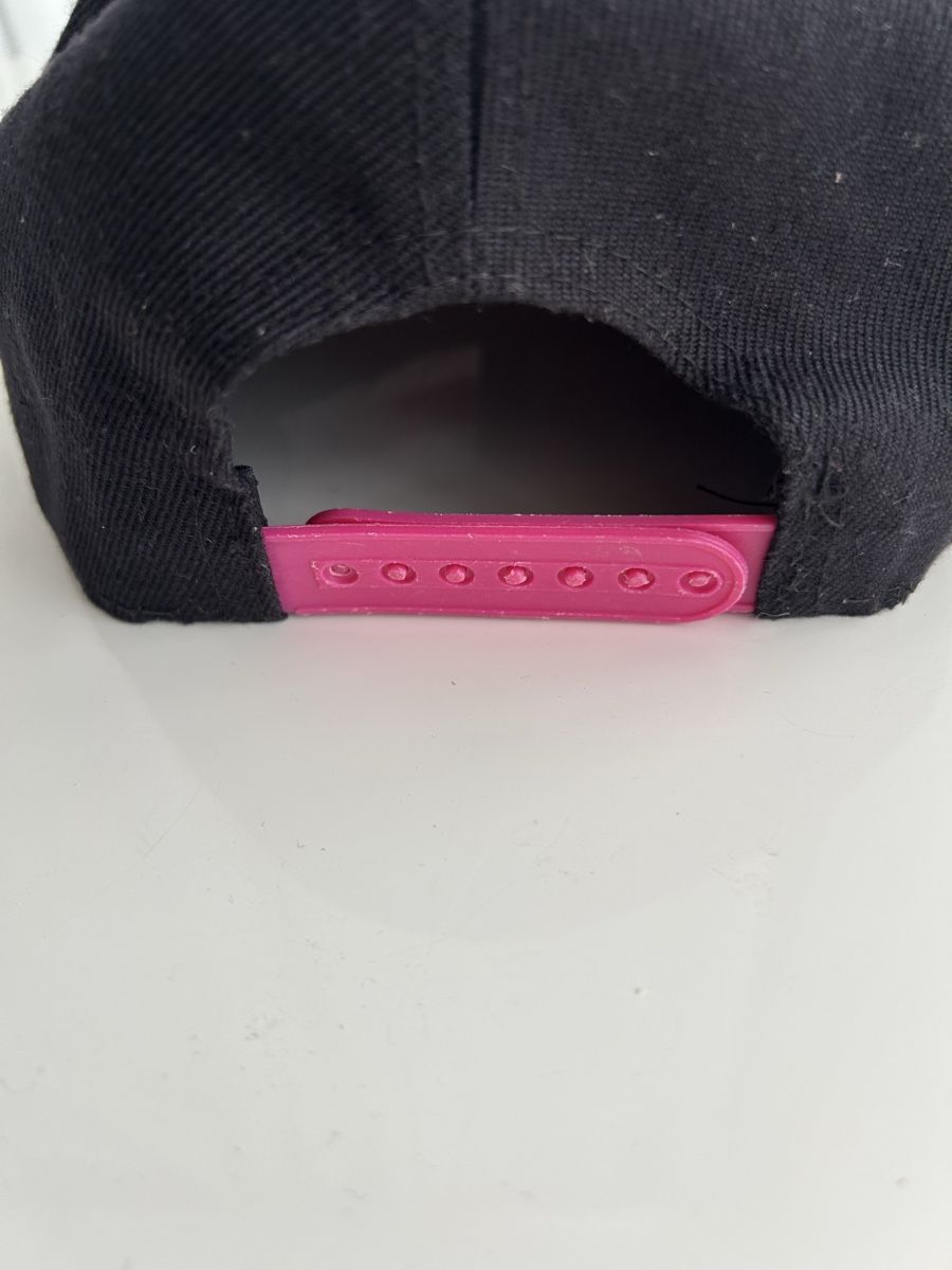 Chapeaux, bonnets & casquettes: Cap NY USA flag pink black adjustable new – Neuf (Voir description) à Saland par ele_vc96 2