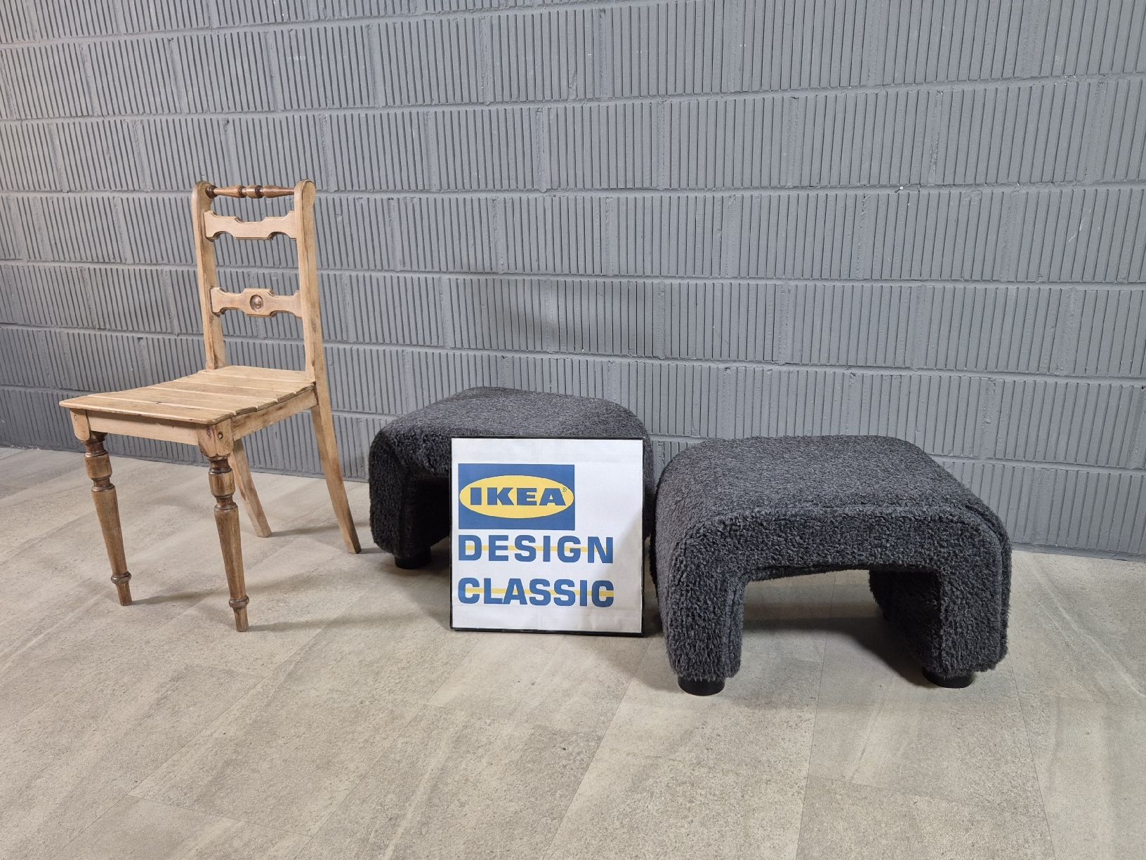 Ikea Sgabelli: 1 Stück Vintage Design Hocker Ikea Schafhocker Höcker – Usato da Nottwil venduto da Wondewa-Shop 1