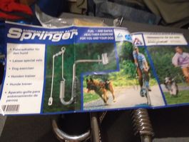 Fahrradhalter für den Hund, Springer