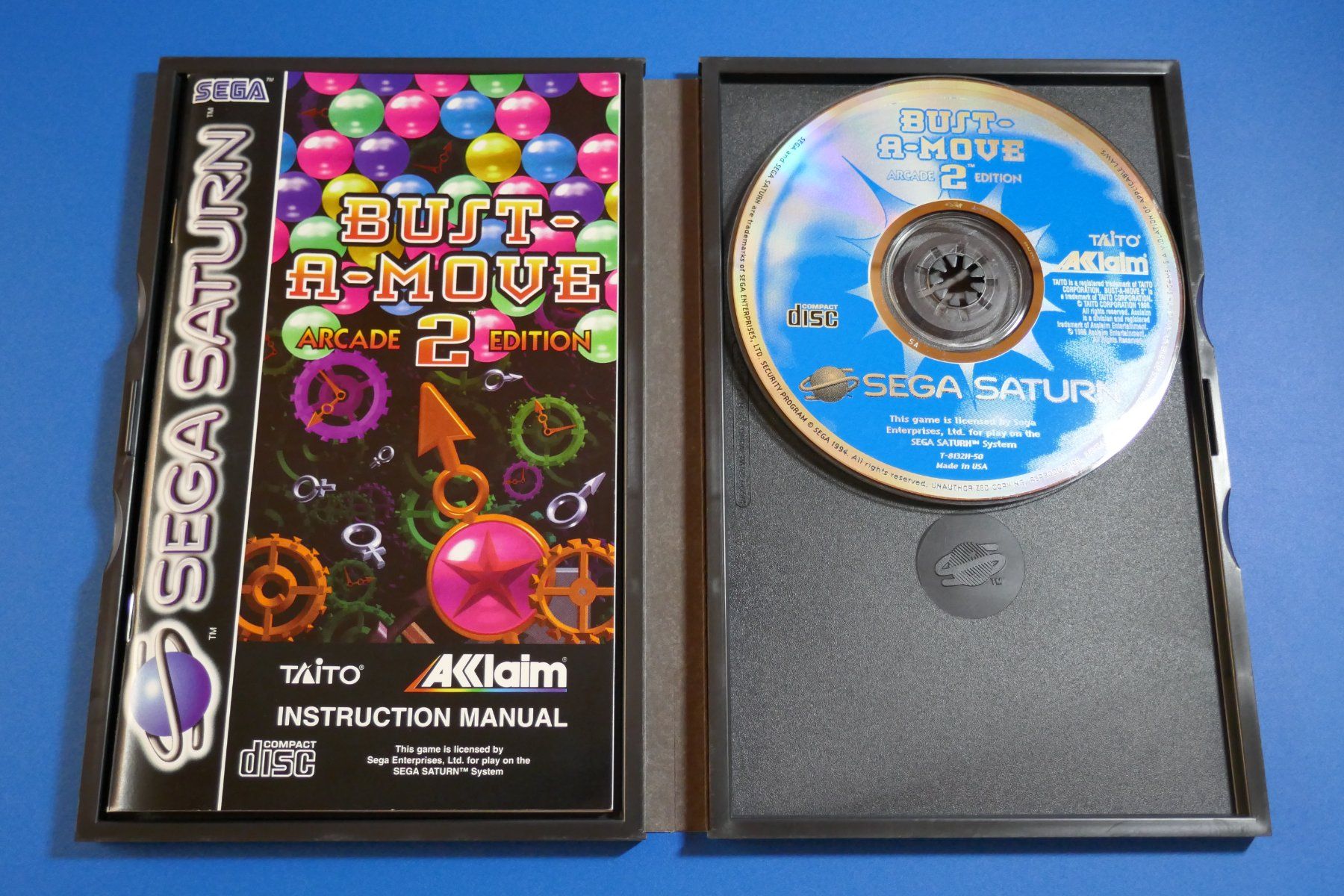 Sega Spiele: Bust-A-Move 2 : Arcade Edition - Sega Saturn – Gebraucht aus Vuarrens von Espace-Retro 1