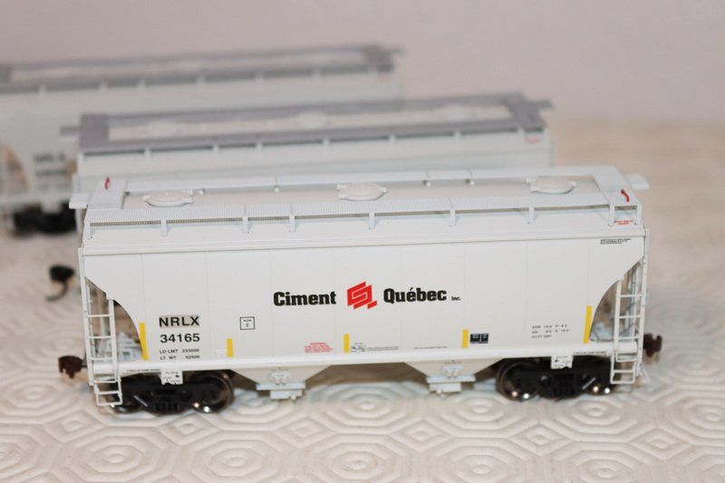 Modellini di ferrovie: 6 Ciment Québec Wagen ( 593 ) – Usato da Kerzers venduto da Winu64 4