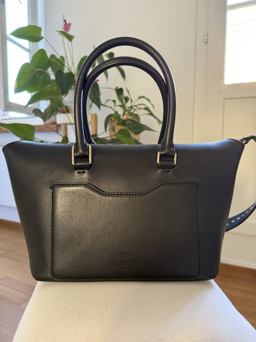 Valentino Borse da donna: Valentino Demilune Rockstud bag – Usato da Zürich venduto da parmiggiano 1