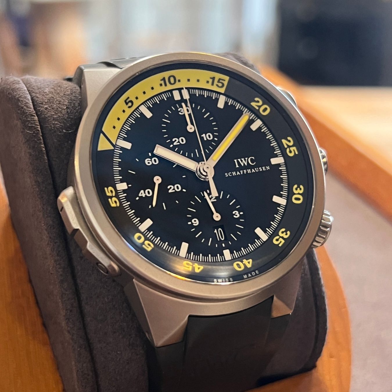 IWC Uhren: FLASH SALE IWC Aquatimer Titanium Chronograph Automatic IW37 – Gebraucht aus Carouge GE von Watchaser 1