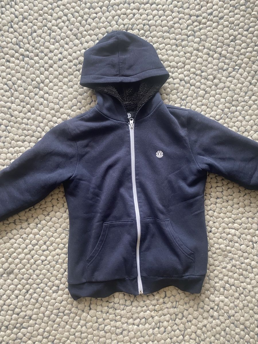 Element Jacken: Element Teddyfell Kapuzenjacke Übergangsjacke Gr. S – Gebraucht aus Winterthur von goodwood68