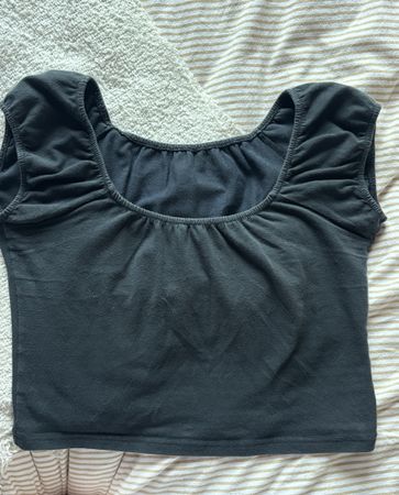 Brandy Melville Crop Top Schwarz