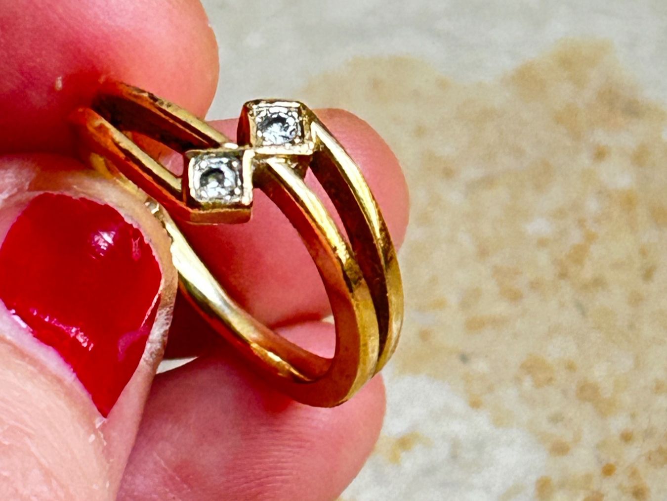 Pierre Lang Ringe: Pierre Lang ring TWINS 54 – Gebraucht aus Laufen von belleskulptur