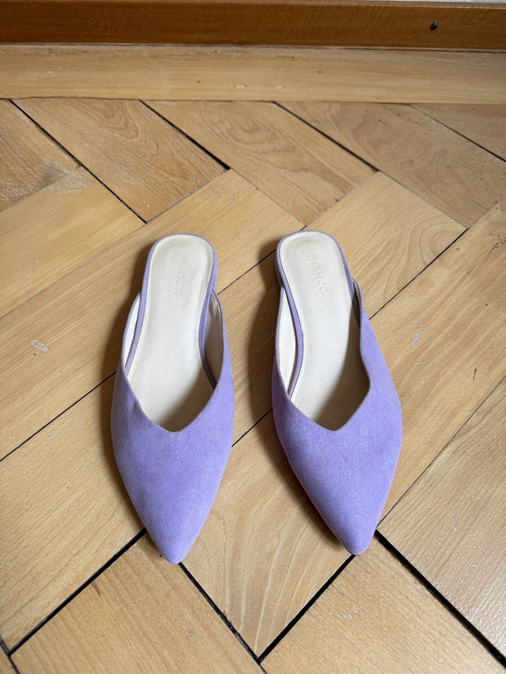 Damenschuhe: BIANCO - Mules lila 39 – Gebraucht aus Zürich von Diazaio 1