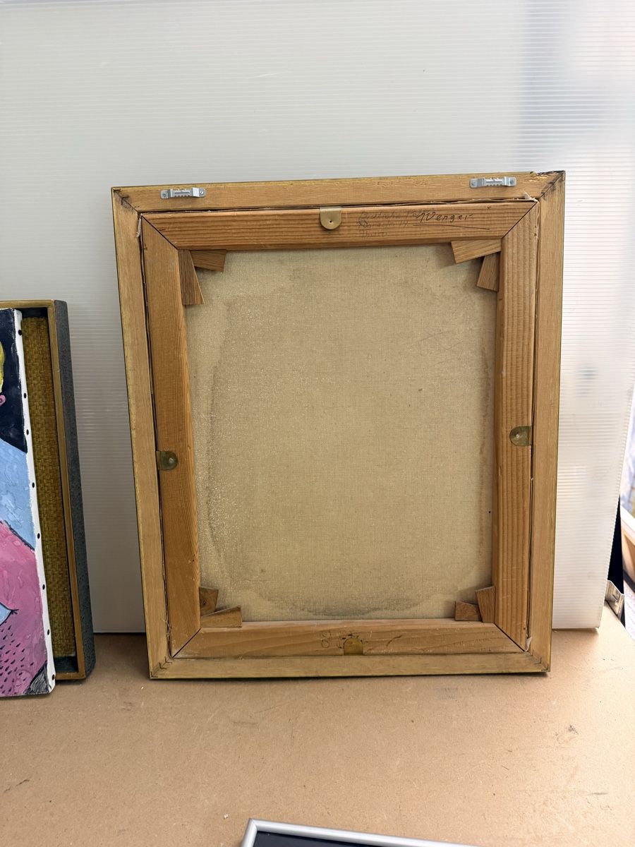 Tableaux: Ölgemälde Geranien - signiert – D'occasion à Solothurn par NUVICO 6