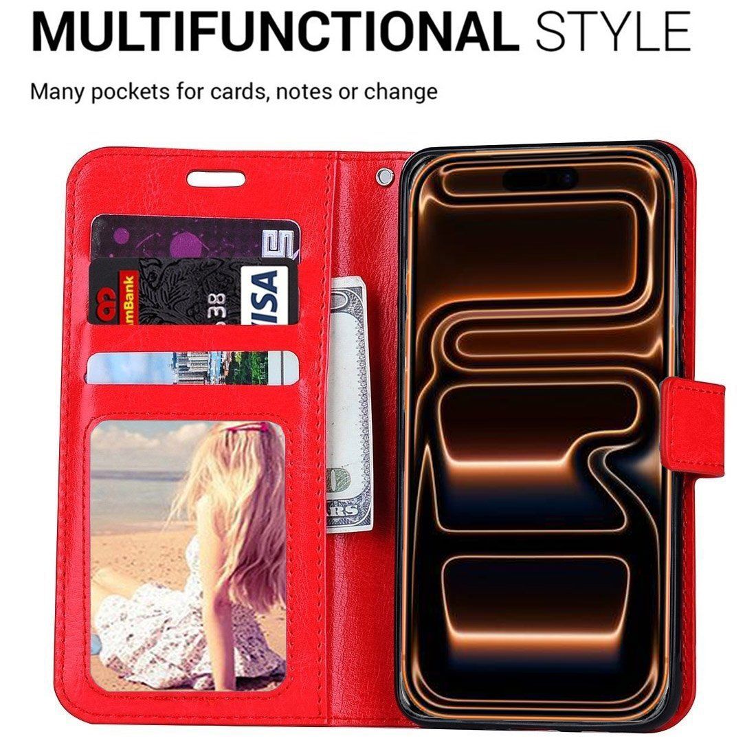 Cover & Protezioni schermo: iPhone 17 PRO MAX Hülle Etui Wallet Case Flip Cover Tasche – Nuovo e nell'imballaggio originale da Volketswil venduto da coverandmore 4