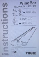 Thule "Wingbar" Querträger / Dachträger für div. Kleinbusse
