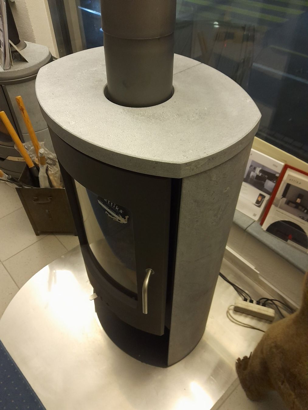 Stufe caminetto: Cheminée Ofen Attika Polero – Nuovo (secondo la descrizione) da Zürich venduto da stove56 1