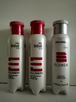 Haarfarbe Goldwell Elumen Blau und Lock