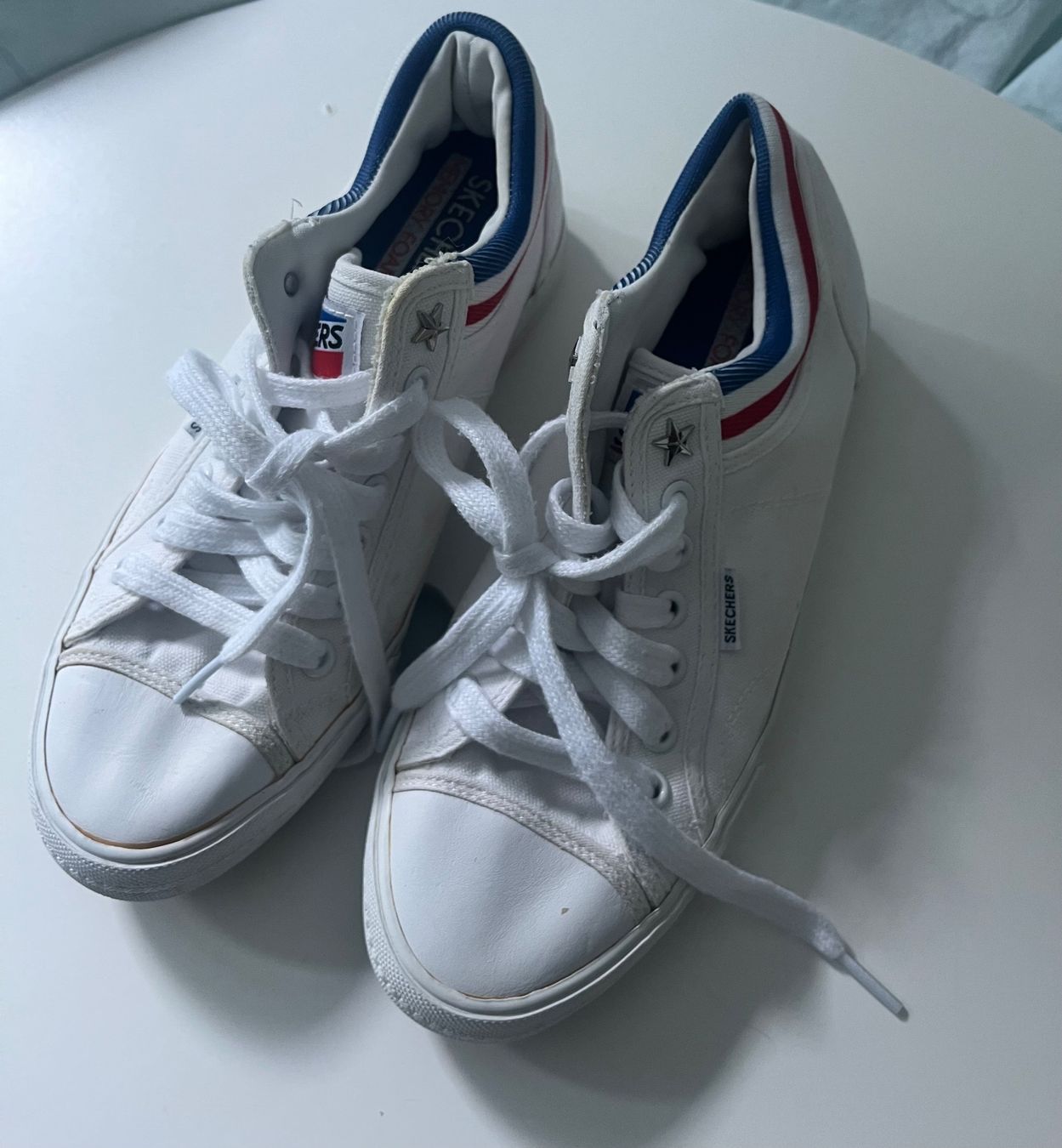 Skechers Damenschuhe: Skechers Sneaker weiss Gr. 38 – Gebraucht aus Baden von Sandra148 4
