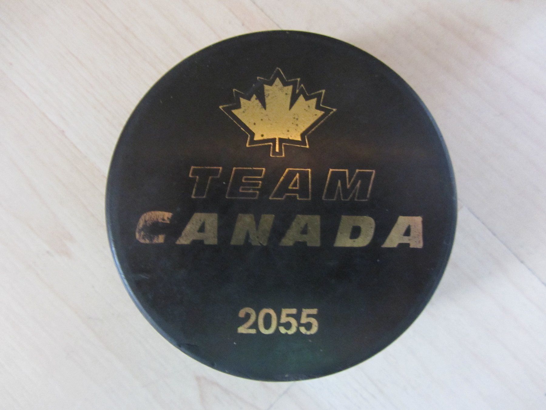 Ballons: Eishockey Puck Team Canada – D'occasion à Grüningen par saya14