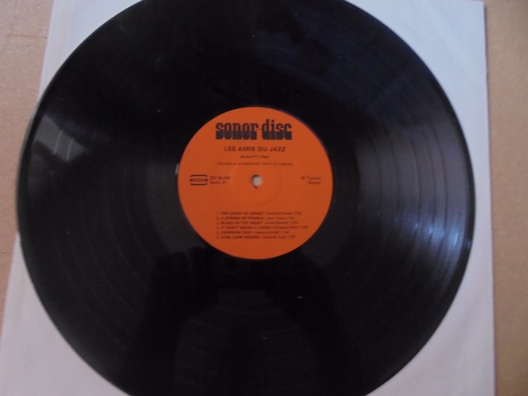 Schallplatten: Les amis du Jazz " Bugatti Time " LP Schweiz – Gebraucht aus Crissier von Promopost 4