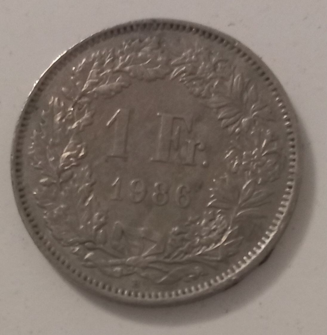 Tutti le monete: 1 Franken 1986 – Usato da Balsthal venduto da Marica75