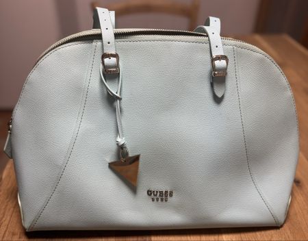 Guess handbag, light blue, super condition, spring bag