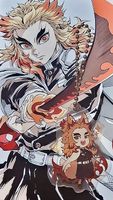 Anime Demon Slayer Rengoku anhänger