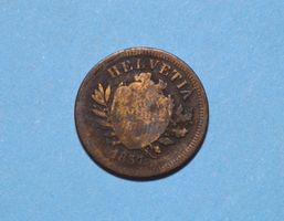 1 Rappen 1857