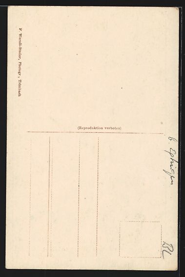 Cartoline postali: Eptingen, Bölchen, Neue Militärstrasse – Usato da Berlin venduto da bartko-reher 1