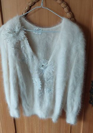 Angora Pullover elegant