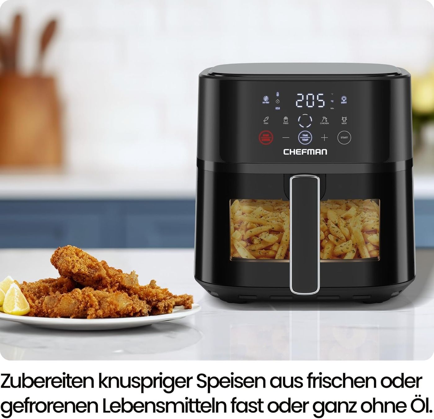 Appareils de cuisine: Heissluftfritteuse 6 Liter mit Digitaldisplay – Neuf avec emballage d'origine à Herisau par Senn24 1
