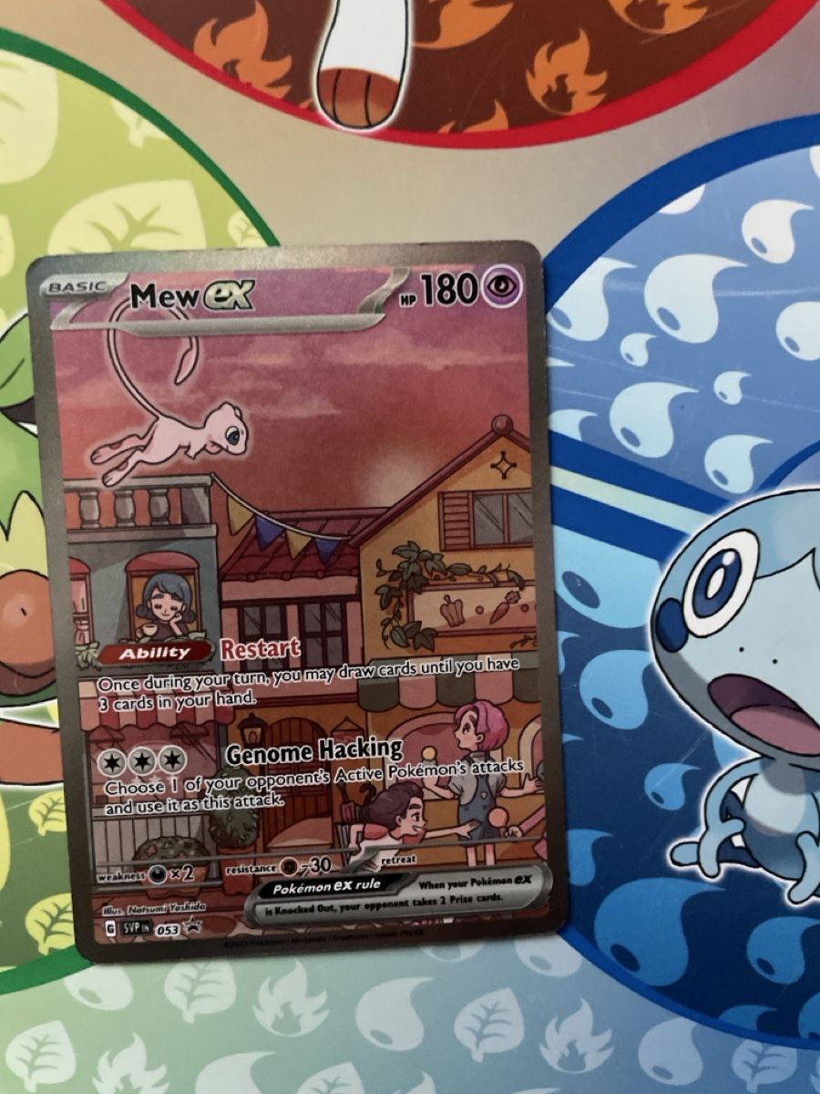 Cartoline: Pokémon Karte Mew ex 053 – Usato da Chur venduto da Marco724