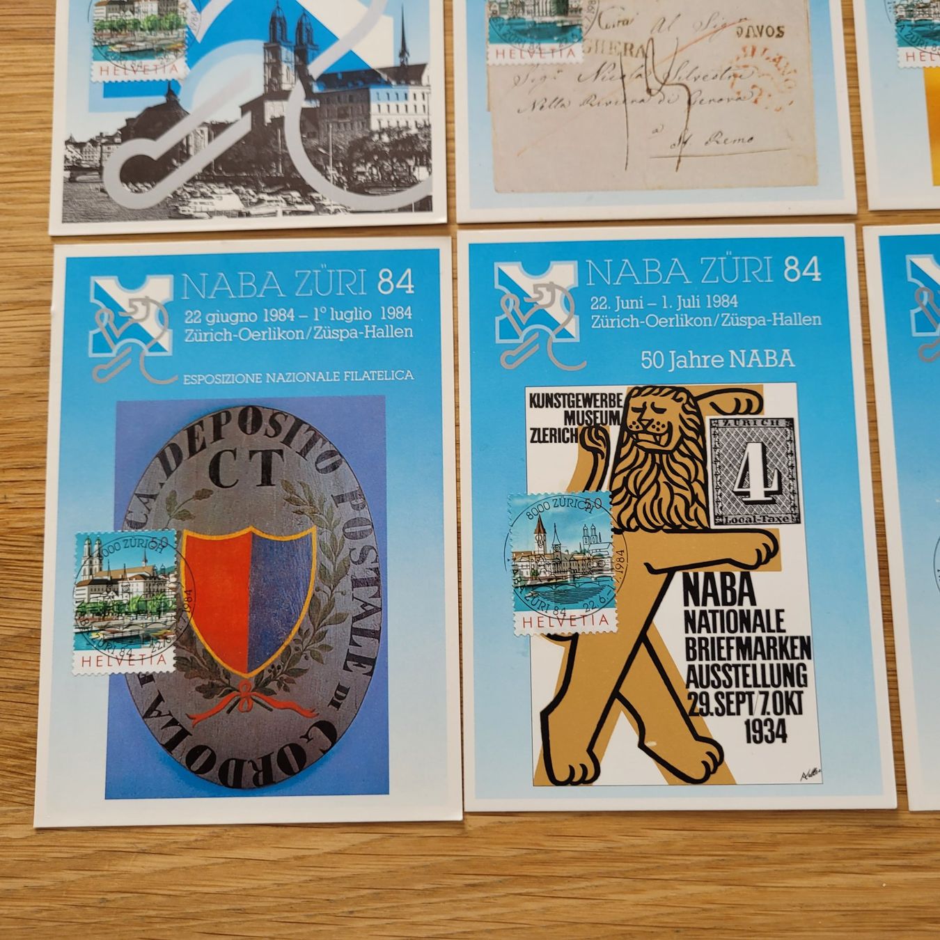 Alle Briefmarken: Lot de Carte Maximum – Gebraucht aus Biel/Bienne von Destockweb 2