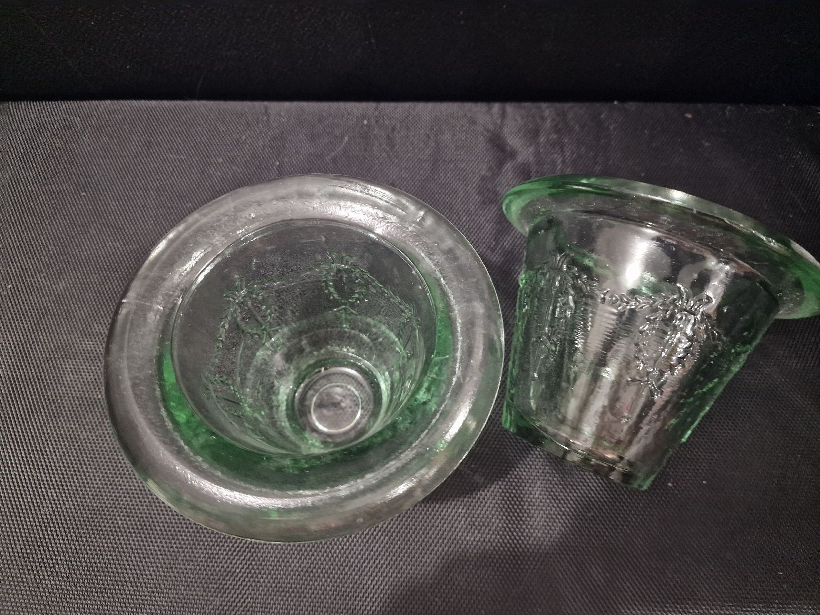 Kerzen: 2 Teelichter aus Glas – Gebraucht aus Oberglatt ZH von Alischa1 1
