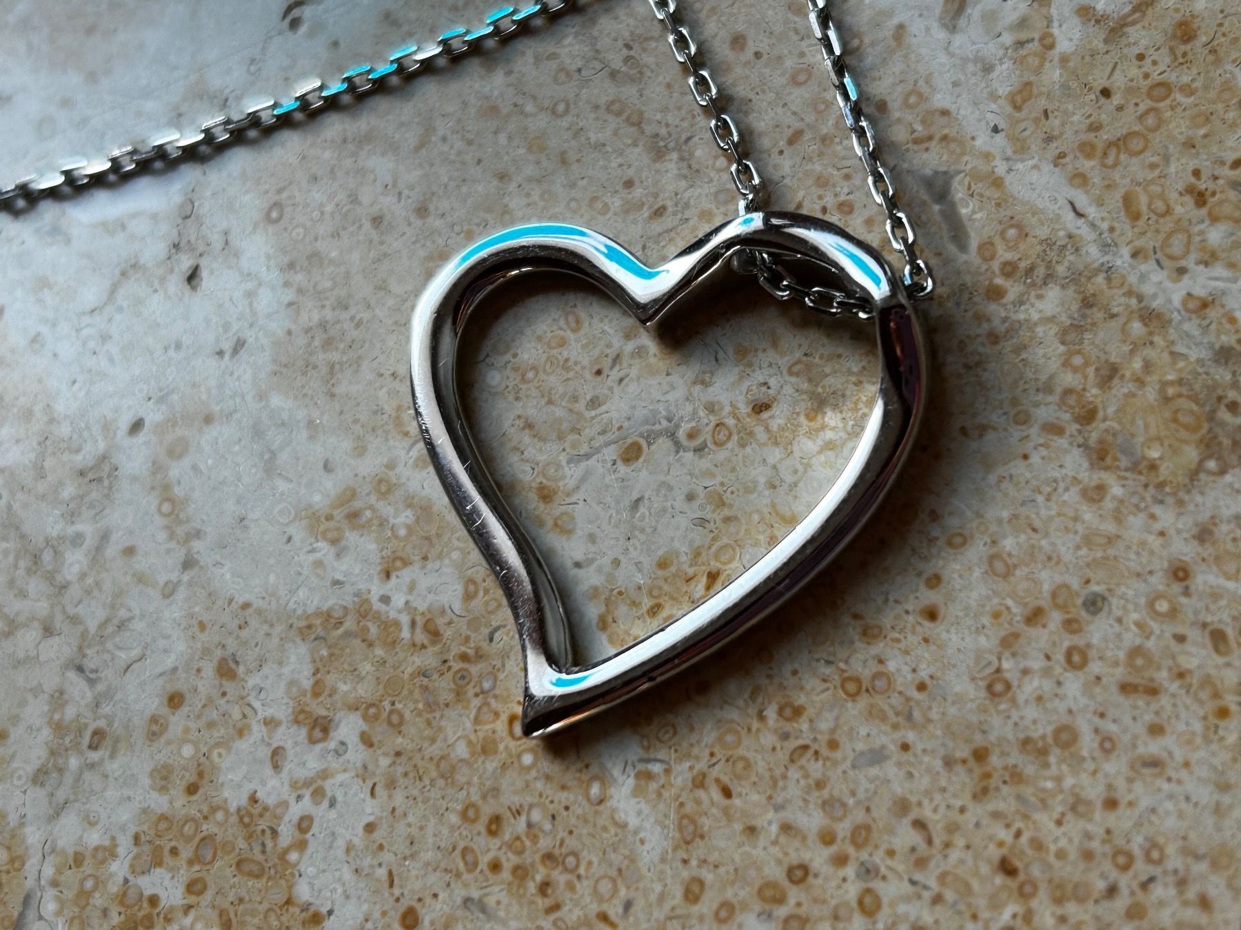 Swarovski Colliers: Swarowski-Herzkette (38cm) – D'occasion à Laufen par Bellavitaboom 3