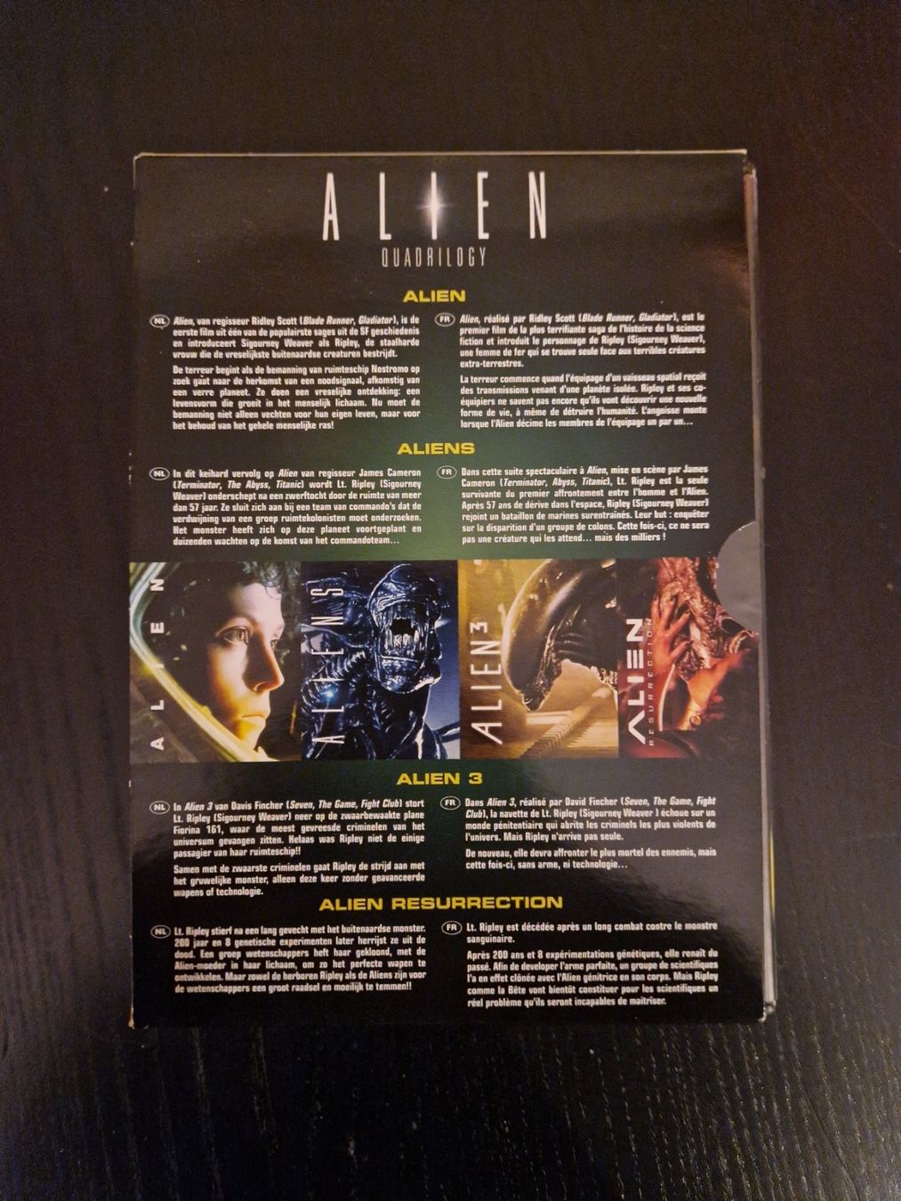 Alle DVDs: Coffret Alien Quadrilogy (FR / EN) – Gebraucht aus Riaz von  2
