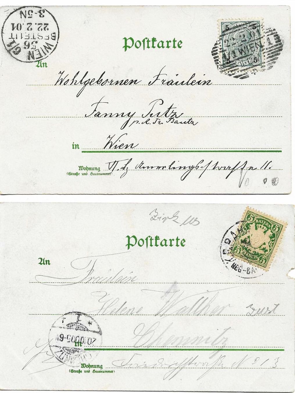 Ansichtskarten: 4 AK CIRCUS BARNUM AND BAILEY Ltd. ab 1901 – Gebraucht aus Schlossrued von Aronliam 3