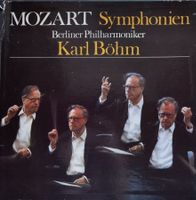 Mozart Symphonien Berliner Phil, Böhm LP