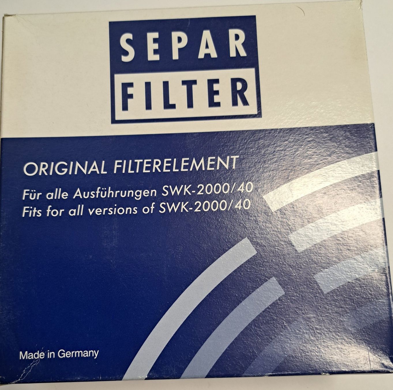 Autres articles pour la maison: Filterelement original Separ Filter 04030 – Neuf avec emballage d'origine à Niederbipp par Jupi333 1