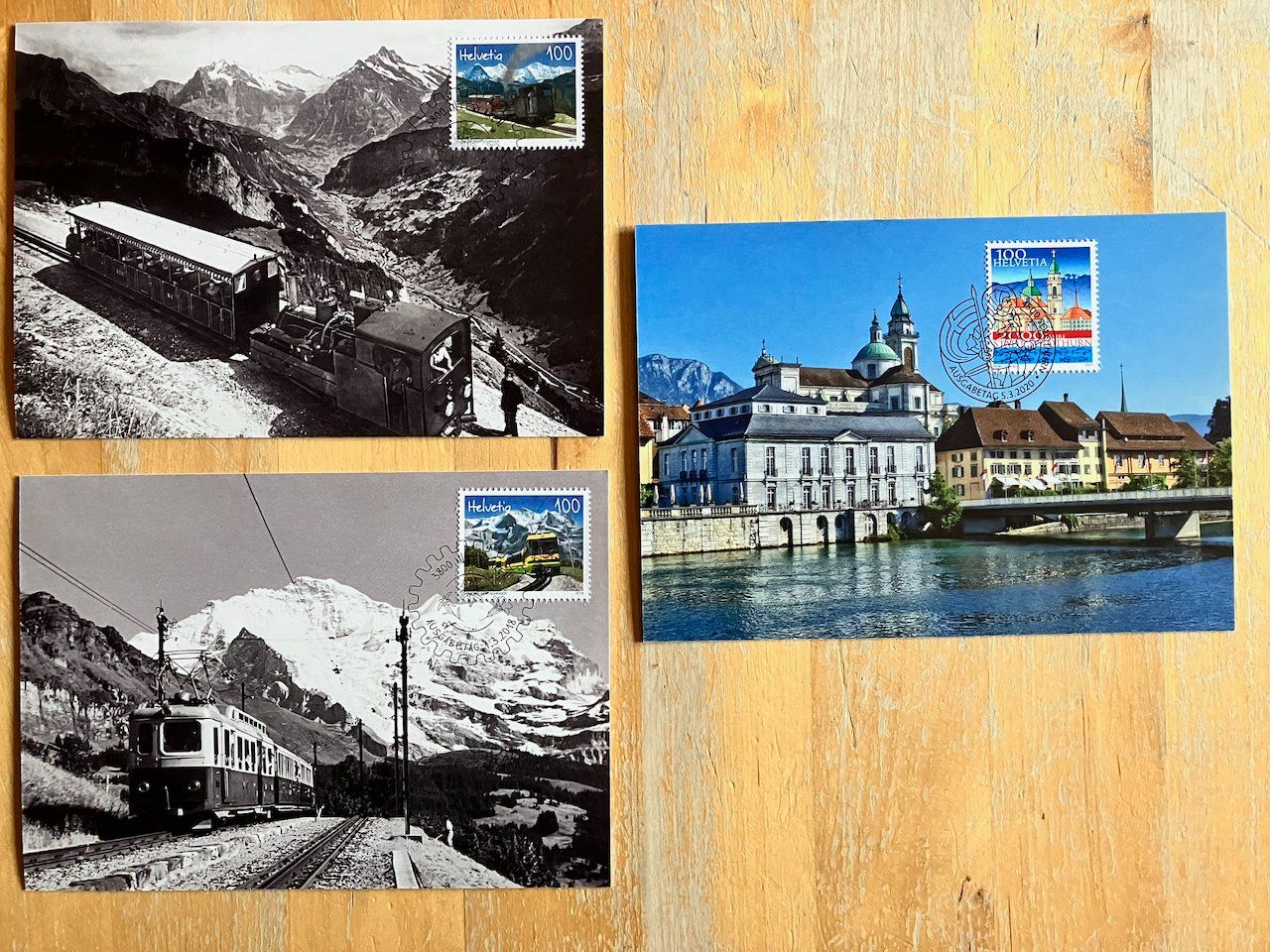 Tutti i francobolli: Lot Maximumkarten Schweiz 2016-20 – Usato da Nesslau venduto da andi_hon 3