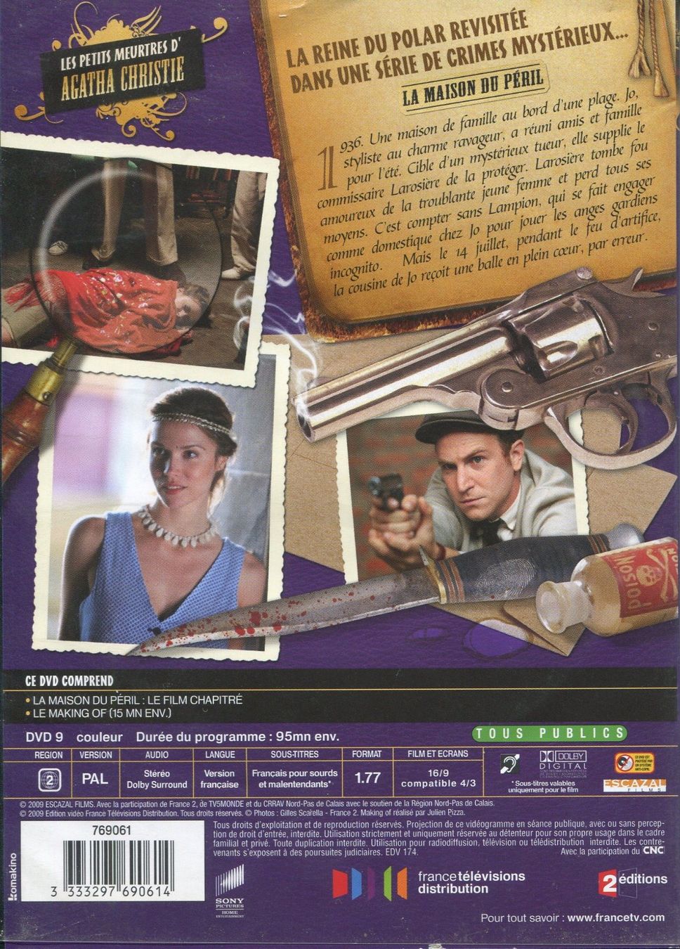 Alle DVDs: LA MAISON DU PERIL  -  DVD – Gebraucht aus Les Avants von soyouz63 1