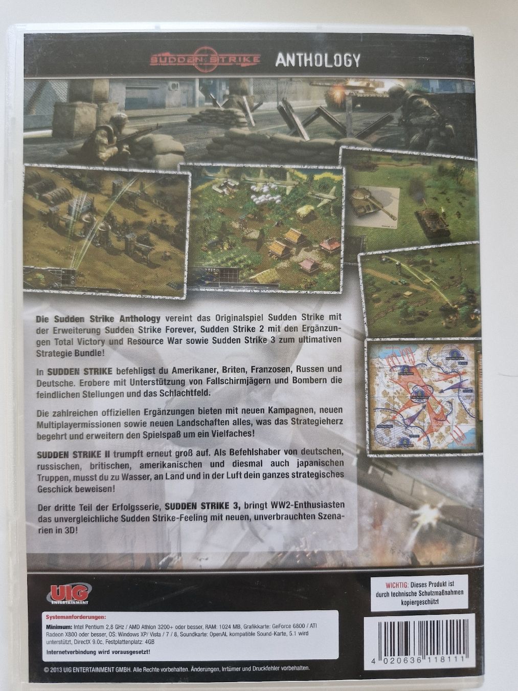 Spiele: Sudden Strike Anthology PC – Neu (gemäss Beschreibung) aus Münchwilen TG von Smooth1 1