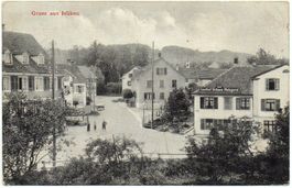 Gruss aus ISLIKON Gasthof mit Metzgerei