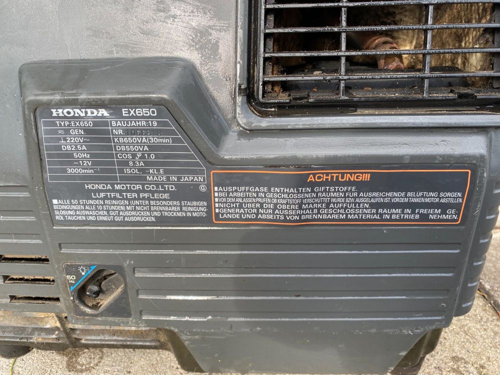Generator 12 Volt zu 220 Volt (Gebraucht) in Binningen für CHF 154 ...