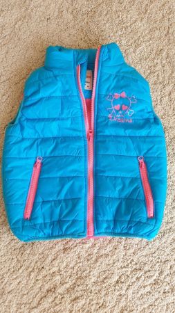 Warmes Steppgilet Gr 6 J.