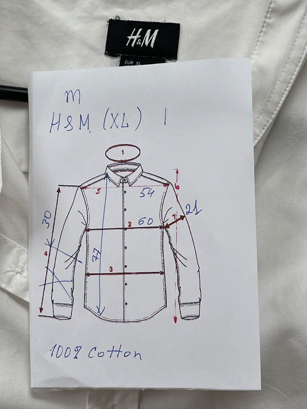 H&M Camicie: H&M (H) XL /NP55CHF Baumwolle – Nuovo (secondo la descrizione) da Kölliken venduto da Prscoo 3