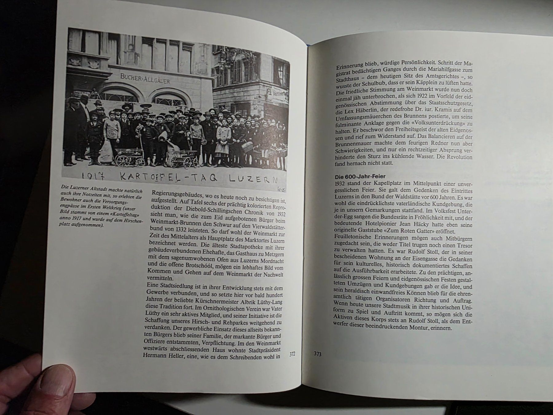 Livres: Luzerner Altstadt - ein bebilderte Quartiergeschichte 1978 – D'occasion à Walterswil BE par Lonitti 8