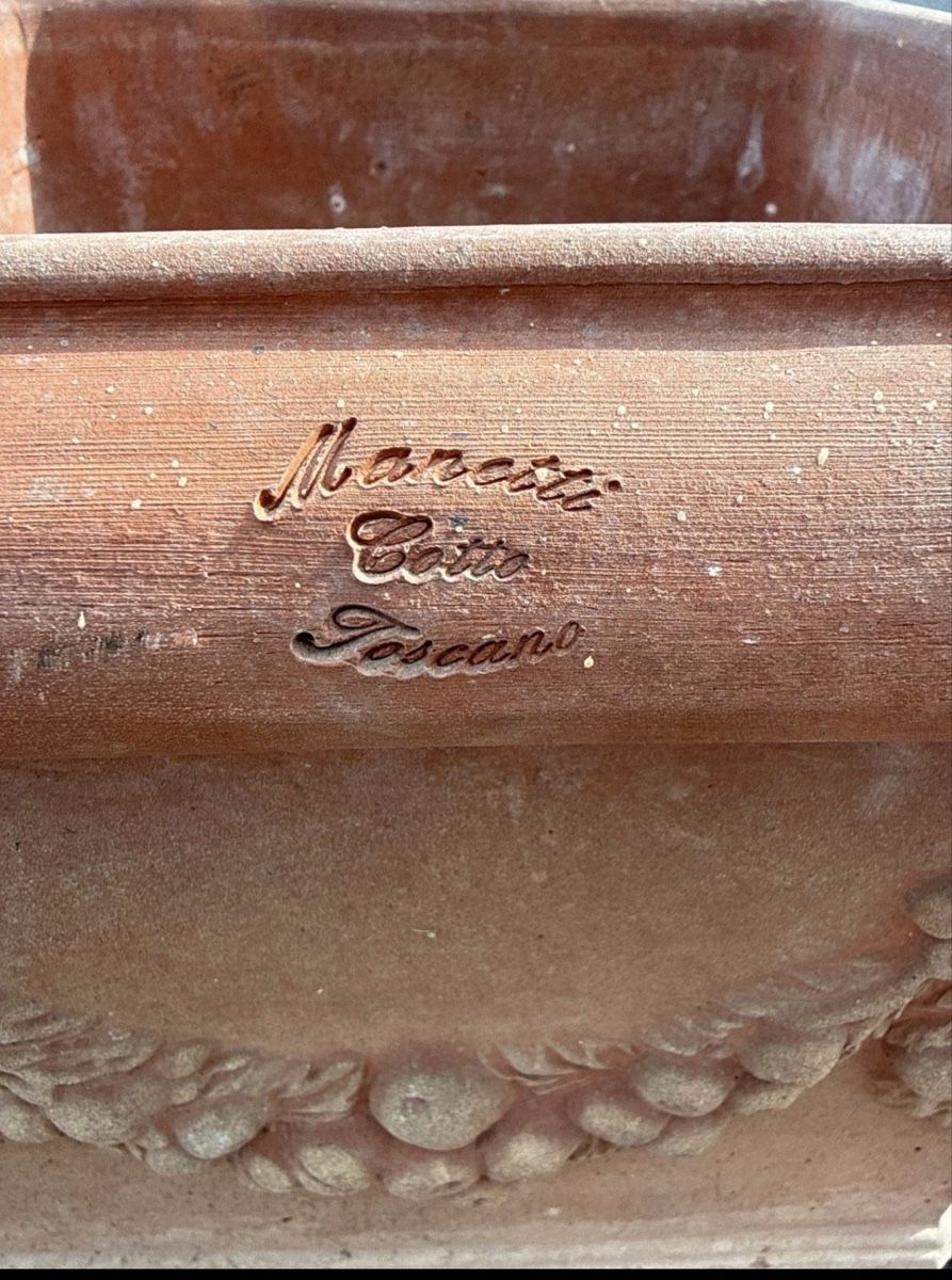 Vasi per fiori: Original Manetti Cotto Toscano Terracotta Topf – Usato da Schindellegi venduto da HeroMan. 1
