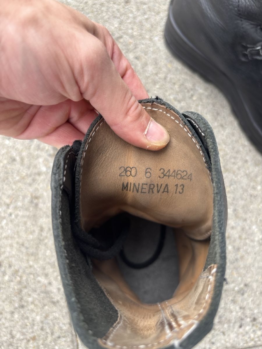 Scarpe da uomo: Kampfstiefel Minerva 41-42 Armee – Usato da Münchenbuchsee venduto da laurentbr99 1