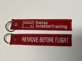 Swiss Aviation Training Remove before Flight Schlūsselanhāng