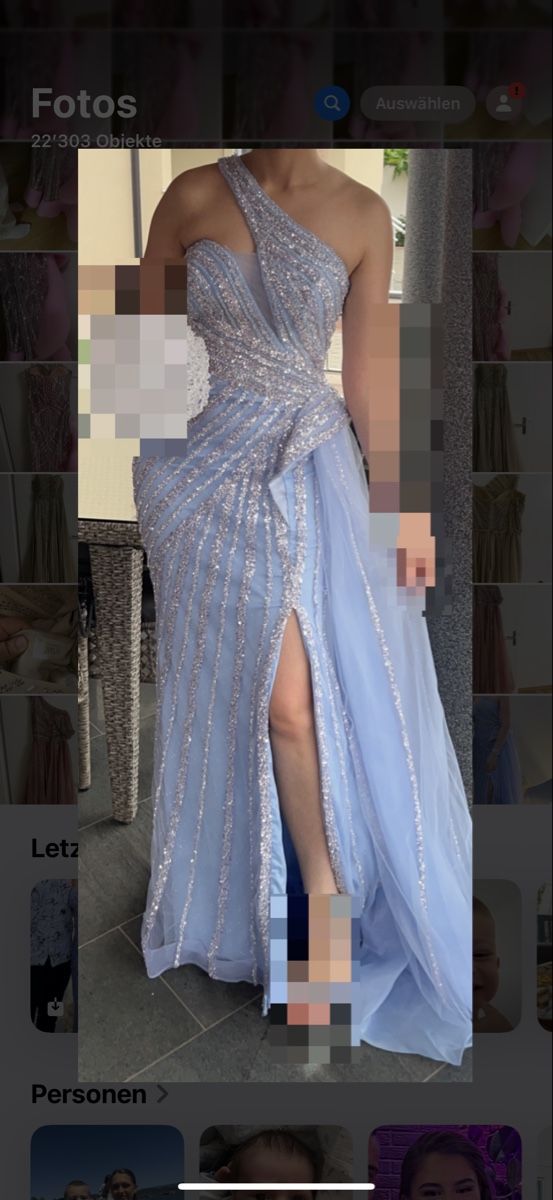 Vestiti: Abendkleid Blau  – Usato da Bülach venduto da Siar1 2