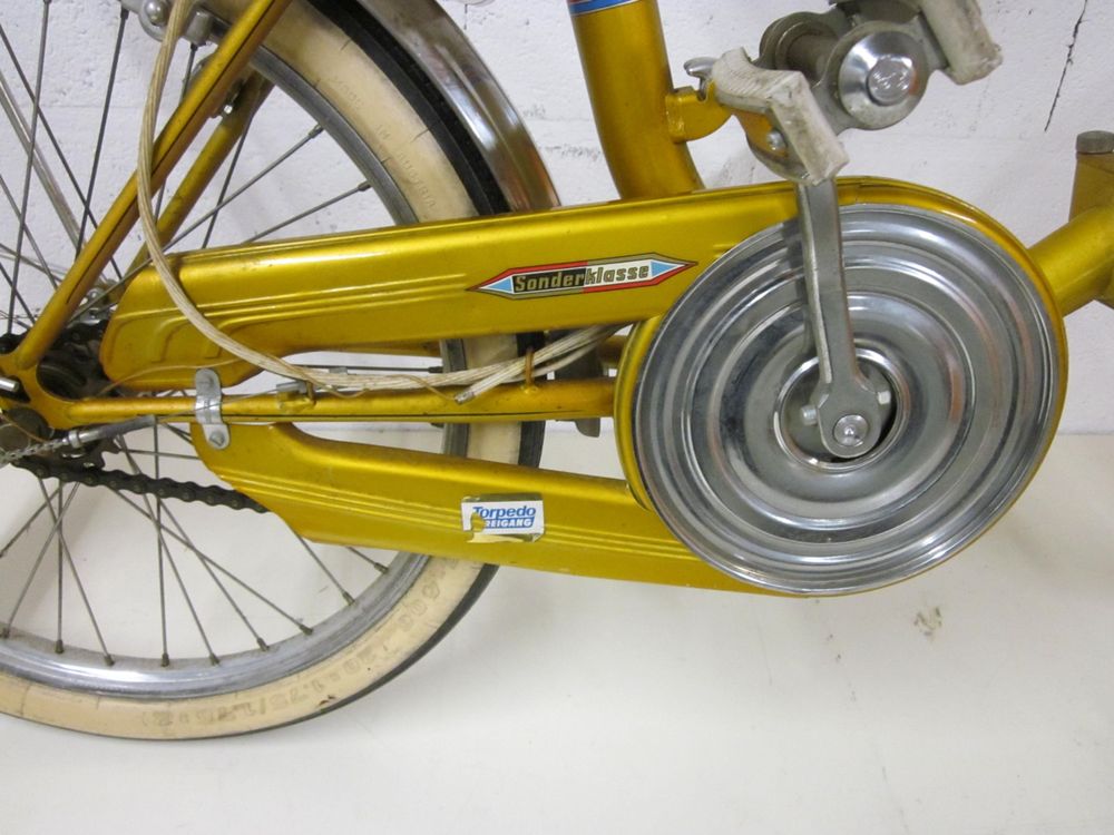 Vélo Enfant Vintage 1 Pédale – Levier Attache Blanche – Années 1970 – France